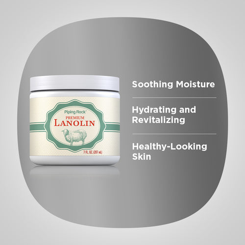 Pure Lanolin Cream, 7 fl oz (207 mL) Jar Benefits