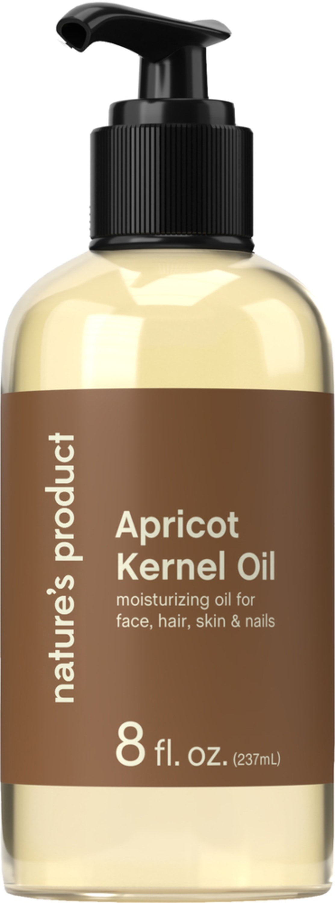 Apricot Kernel Oil, 8 fl.oz (237 mL) Bottle