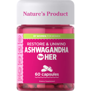 Ashwagandha for Her, 60 Capsules