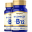 B Complex Plus Vitamin B-12, 180 Tablets, 2  Bottles