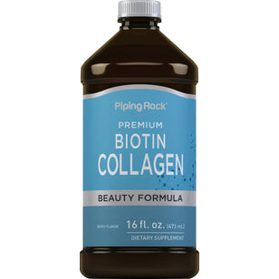 Collagen Biotin Liquid, 16 fl oz (473 mL) Bottle