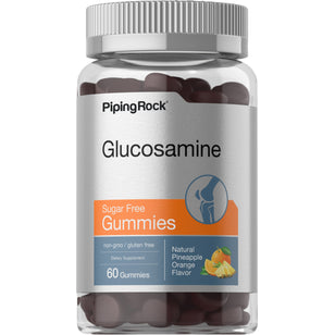 Glucosamine (orange et ananas naturels),  60 Gommes gélifiées
