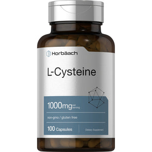 L Cysteine, 1000 mg (per serving), 100 Capsules