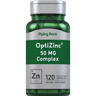 OptiZinc Complex, 50 mg, 120 Quick Release Capsules
