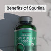 Spirulina (Organic), 1000 mg (per serving), 300 Vegetarian Tablets Video