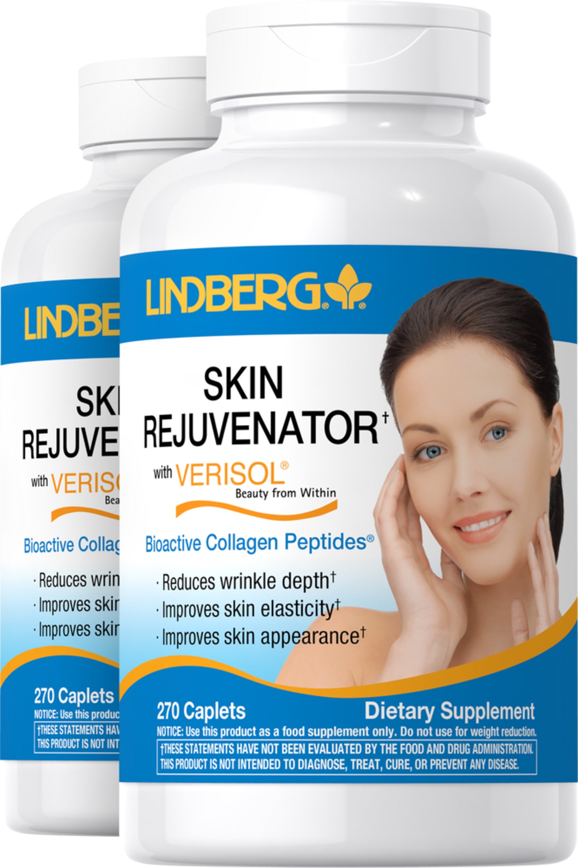 Skin Rejuvenator with Verisol Bioactive Collagen Peptides, 270 Tablets