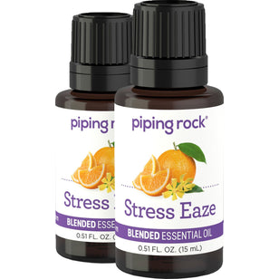 Stress Eaze, 1/2 fl oz (15 mL) Dropper Bottle, 2  Dropper Bottles