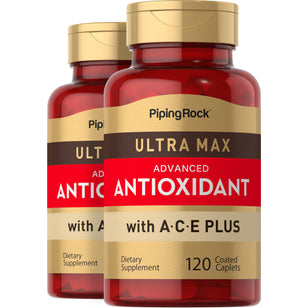 Ultra Max Antioxidant, 120 Coated Caplets, 2  Bottles