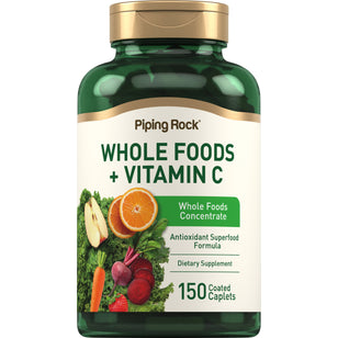 Whole Foods + Vitamin C, 150 Coated Caplets