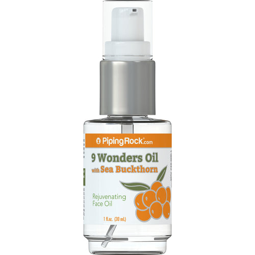 9 Wonders Oil with Sea Buckthorn, 1 fl oz (30 mL) Pump Bottle