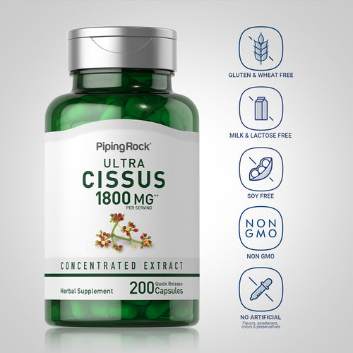 Ultra Cissus, 1800 mg (per serving), 200 Quick Release Capsules-Dietary Attribute