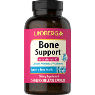 Complément pour les os avec vitamine K2 240 Gélules à libération rapide       