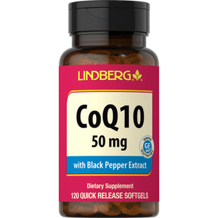 CoQ10 50 mg 120 Capsules molles à libération rapide     