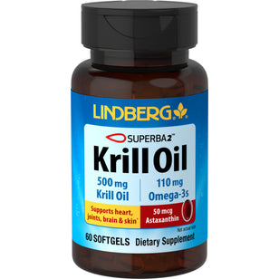 Huile de Krill 500 mg 60 Capsules     