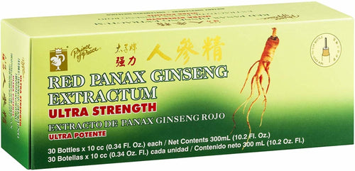 Extrait liquide de Panax Ginseng rouge 10.2 onces liquides 300 mL Bouteilles    