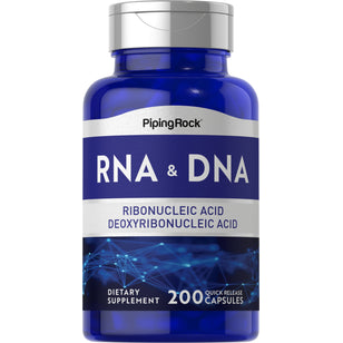 RNA & DNA, 10010 mg, 200 Quick Release Capsules Bottle