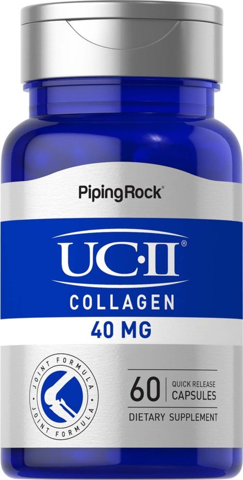 Collagène UC-II Formulation ou les articulations 40 mg 60 Gélules à libération rapide     