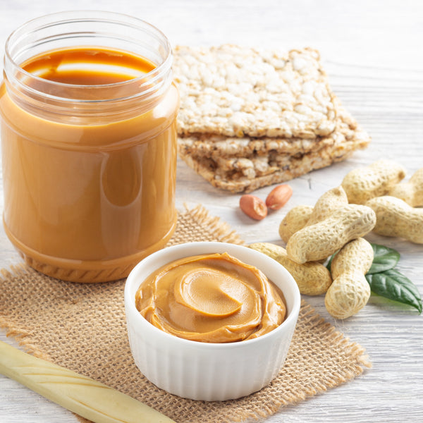 creamy peanut butter make with PipingRock peanuts