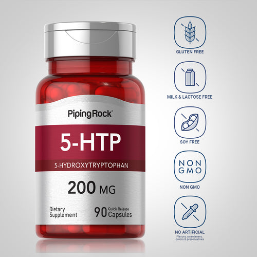 5-HTP, 200 mg, 90 Quick Release Capsules Dietary Attribute