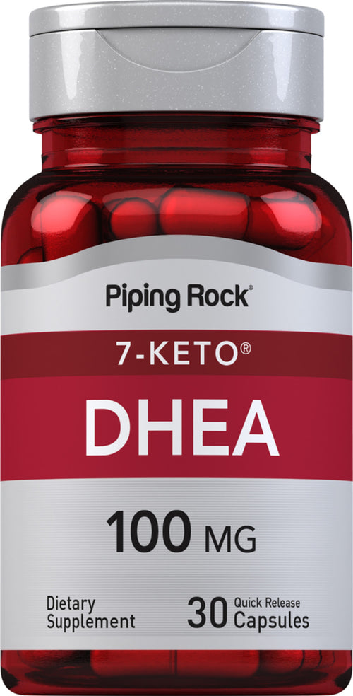 7-Keto DHEA, 100 mg, 30 Quick Release Capsules Bottle