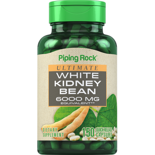 White Kidney Bean, 6000 mg, 150 Quick Release Capsules Bottle