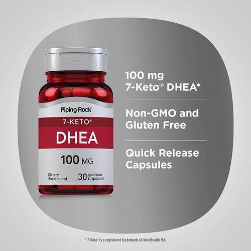7-Keto DHEA, 100 mg, 30 Quick Release Capsules Benefits