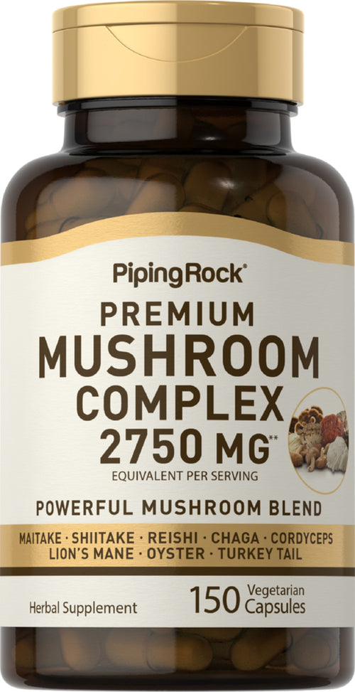 Extract de ciuperci Triplu complex 150 Capsule cu eliberare rapidă       