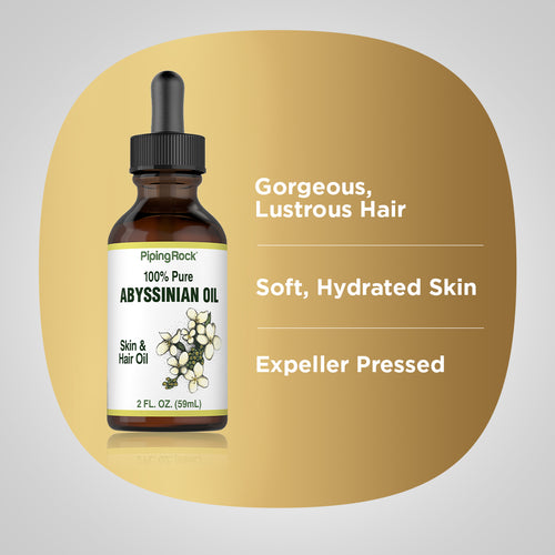 Abyssinian Oil 100% Pure, 2 fl oz (59 mL) Dropper Bottle Benefits