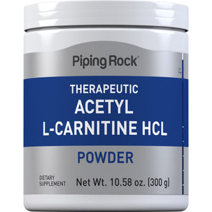 Acetyl L-Carnitine Powder, 10.58 oz (300 g) Bottle