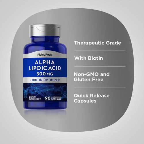 Alpha Lipoic Acid + Biotin Optimizer 90 Capsules Benefits