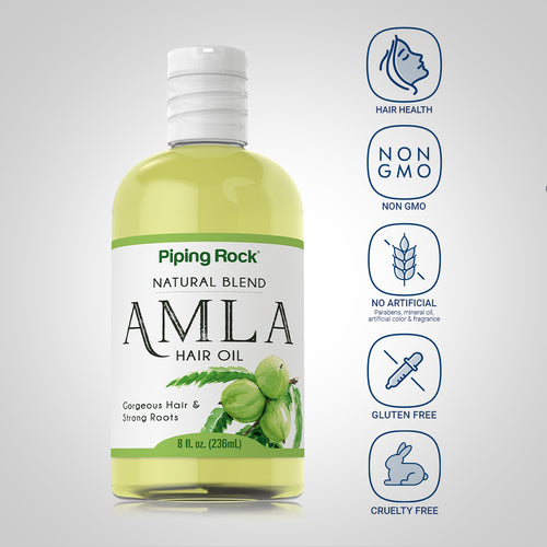Amla Hair Oil, 8 fl oz (236 mL) Bottle Dietary Attributes