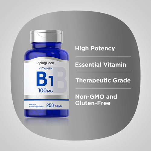 B-1 (Thiamin), 100 mg, 250 Tablets Benefits