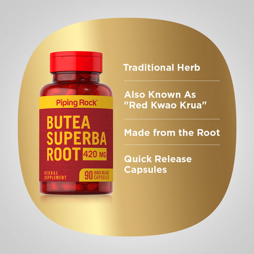 Butea Superba, 420 mg, 90 Quick Release Capsules Benefits