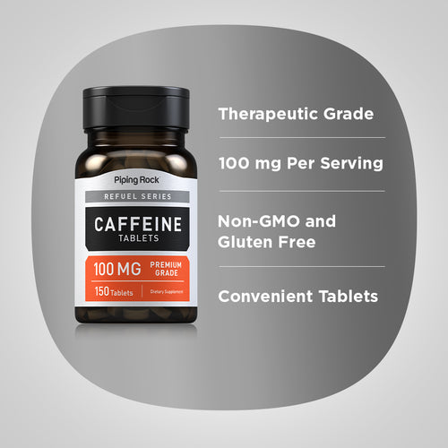 Caffeine, 100 mg, 150 Tablets Benefits