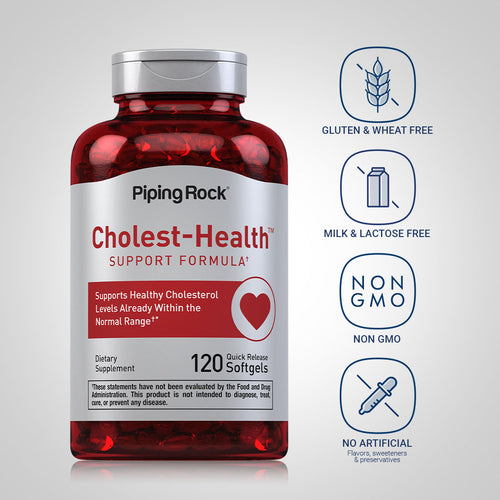 Cholest-Health, 120 Quick Release Softgels Dietary Attributes 