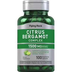 Citrus Bergamot Complex, 1500 mg (per serving), 100 Vegetarian Capsules