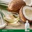 Coconut Premium Oil Liquid, 8 oz (237 mL) Bottle Lifestyle