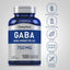 GABA (Gamma-Aminobutyric Acid), 750 mg, 100 Quick Release Capsules Dietary Attributes