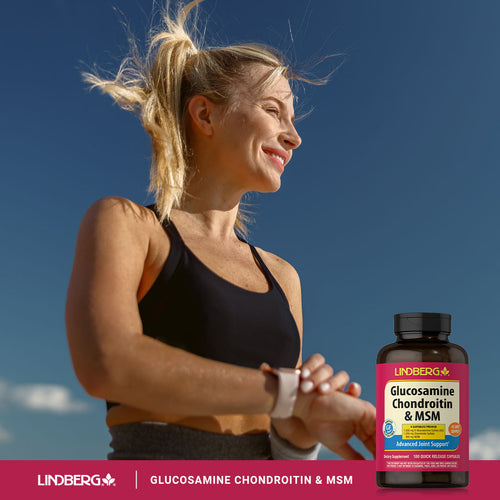 Glucosamine Chondrotin & MSM, 180 Quick Release Capsules Lifestyle