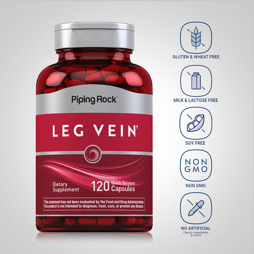 Leg Vein, 120 Quick Release Capsules Dietary Attributes