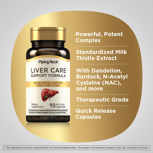 Liver Care, 90 Quick Release Capsules Benefits