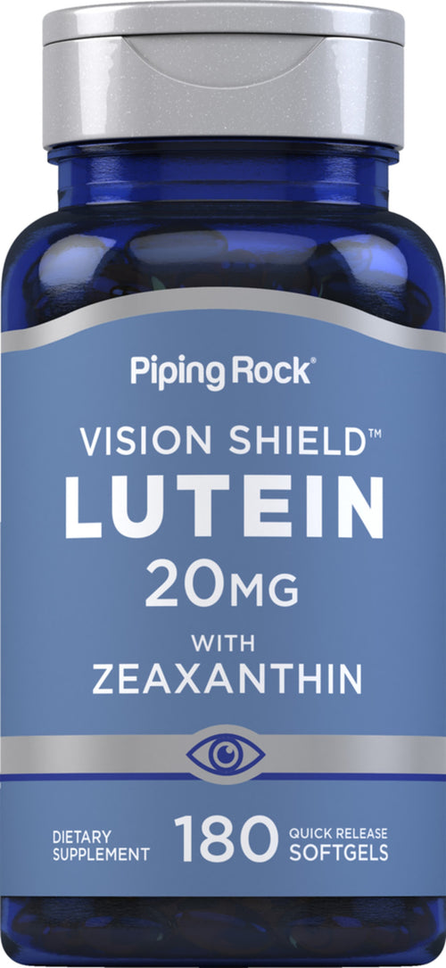Lutein + Zeaxanthin, 20 mg, 180 Quick Release Softgels Bottle