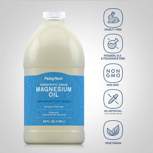 Magnesium Oil, 64 fl oz (1.89 L) Bottle Dietary Attributes