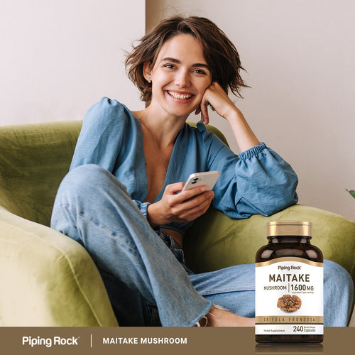 Maitake Mushroom Extract, 1,600 mg (per serving), 240 Quick Release Capsules Lifestyle