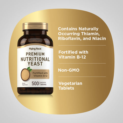 Nutritional Yeast, 500 Vegetarian Tablets Benefits