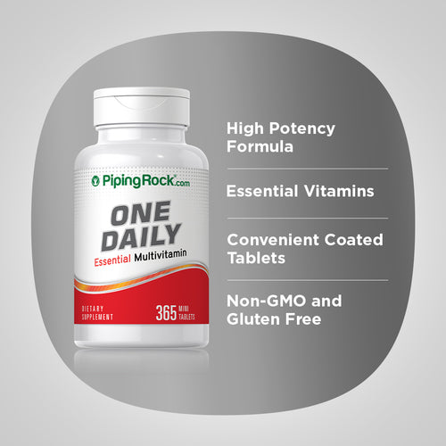 One Daily Essential Multi, 365 Coated Tablets Benefits