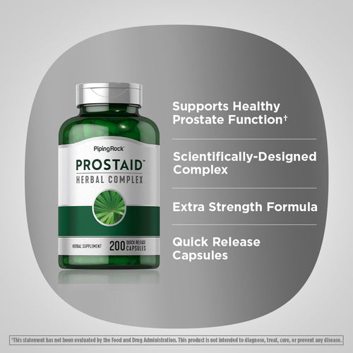 ProstAid Herbal Complex, 200 Quick Release Capsules Benefits