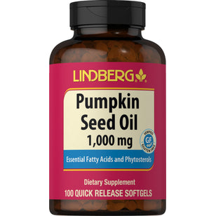 Pumpkin Seed Oil, 1000 mg, 100 Quick Release Softgels