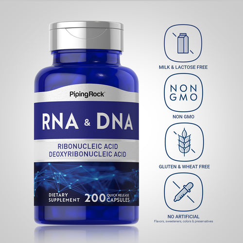 RNA & DNA, 10010 mg, 200 Quick Release Capsules -Dietary Attribute