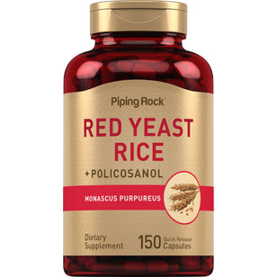 Red Yeast & Policosanol, 150 Quick Release Capsules